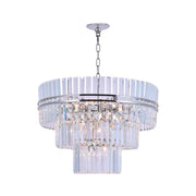 Ashton Collection - Three Tier - 80cm - Nickel Plated